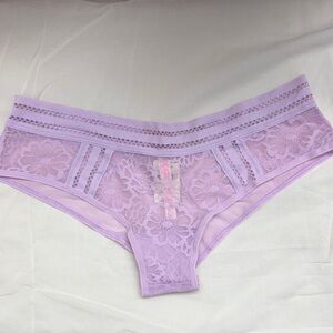 Victoria's Secret PINK Lavender Lace Hipster Panties